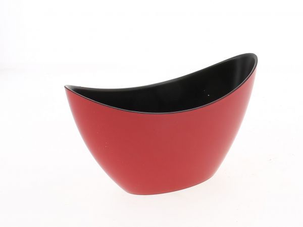 16HY1012-R BARQUE PLASTIQUE ROUGE
