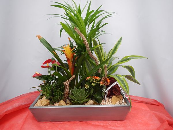TERRINE JARDIN METAL n°11