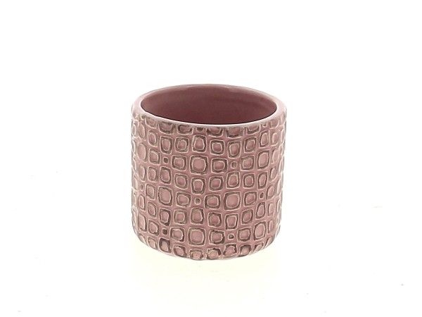 21DL1045-PK C.POT QUADRA ROSE