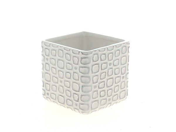 21DL1050-B CP CARRE QUADRA BLANC
