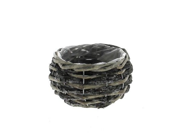 20KT2036 PANIER BOULE GRIS