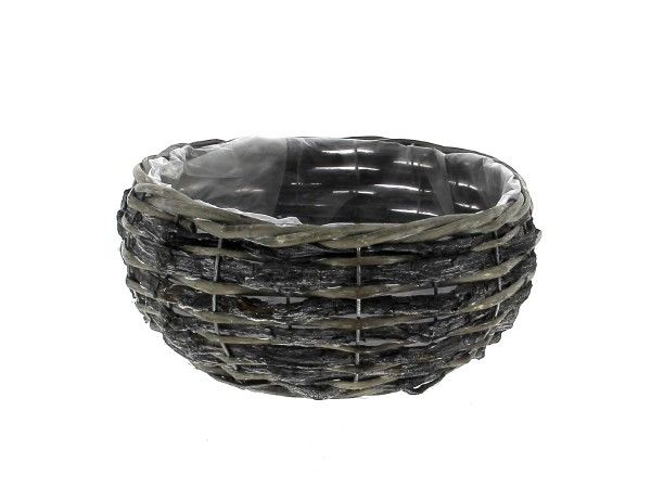 20KT2037 PANIER BOULE GRIS