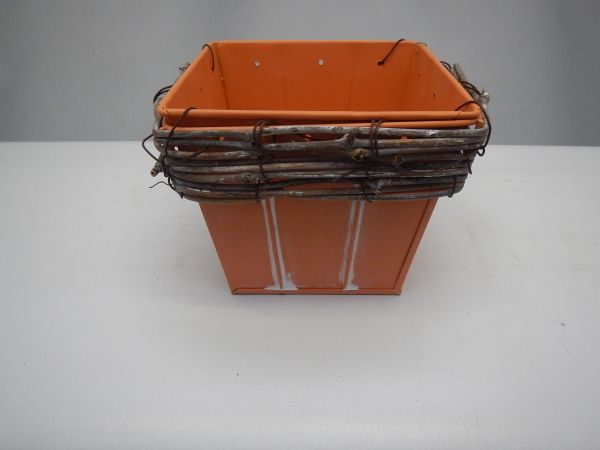 21NG1174-O ZINC CARRE ORANGE