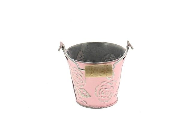 22NG1036-PK SEAU FLEUR ZINC PK