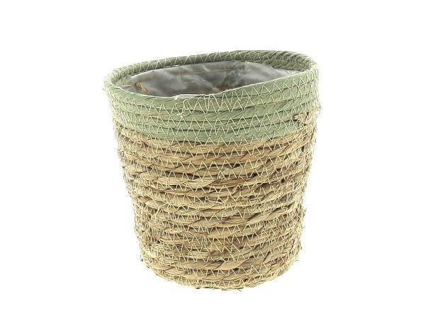 22TQ1014-V PANIER NATUREL/VERT