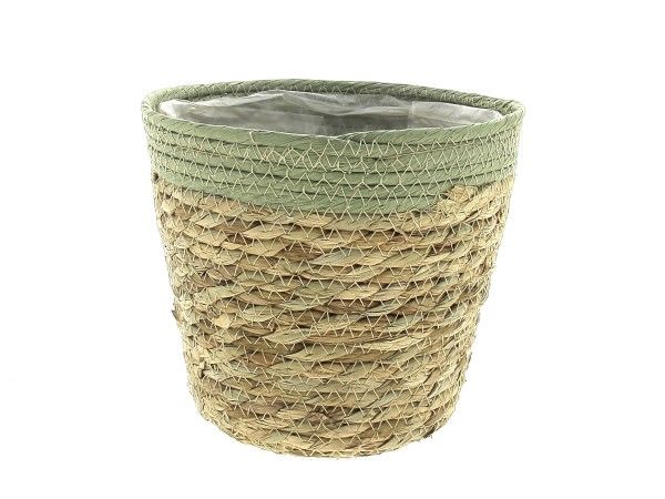 22TQ1016-V PANIER NATUREL/VERT
