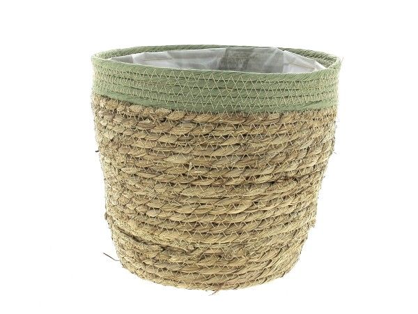 22TQ1018-V PANIER NATURE/VERT