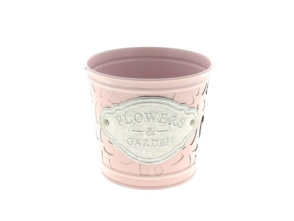 22NG1075-PK COUPE FLOWERS ROSE
