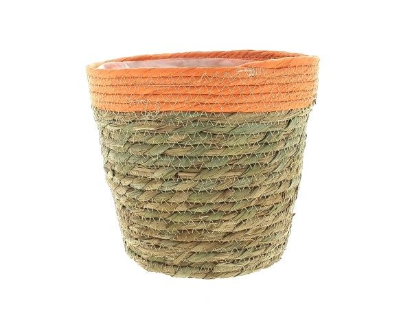22TQ1017-O PANIER NATURE/ORANGE