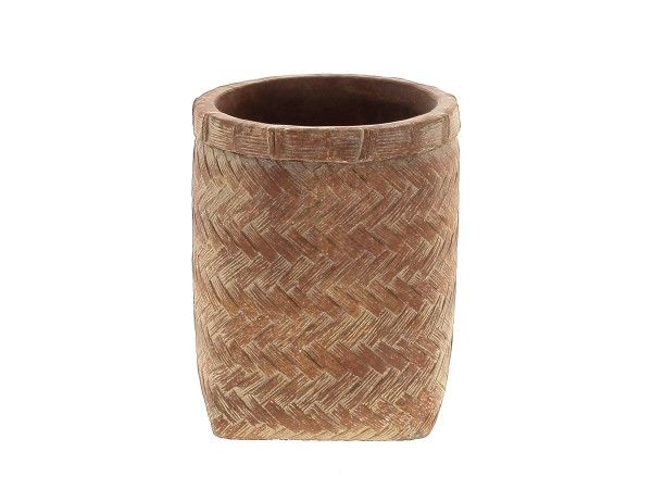22GG1019-TR CP ROND BASE CARRE TERRACOTTA
