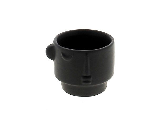 22DL1093-N CACHE-POT TETE NOIR