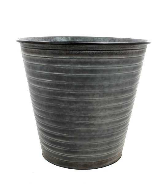 22KHM2006 CACHE-POT ZINC NATUR