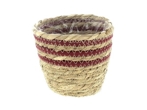 22GH2035-R PANIER ROND BORD ROUGE