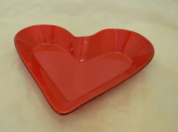 G8005/8 COEUR VERRE ROUGE