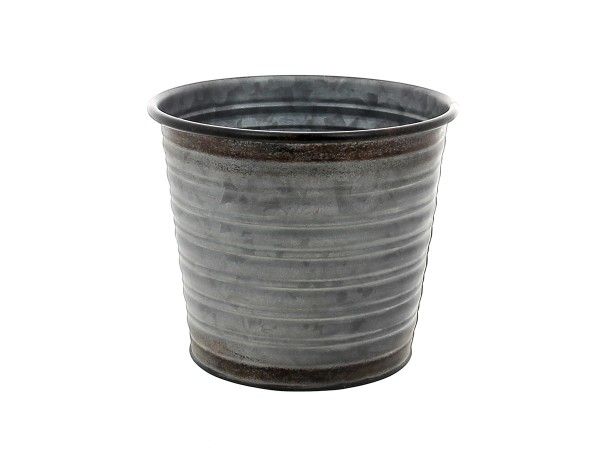 22KHM2001 CACHE-POT ZINC NATUR