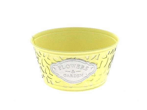 22NG1074-J COUPE FLOWERS JAUNE