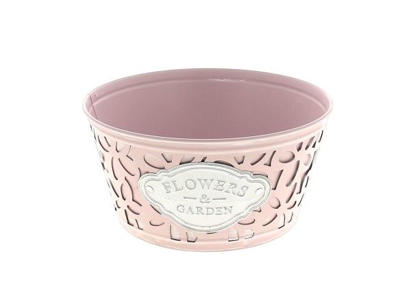 22NG1074-PK COUPE FLOWERS ROSE