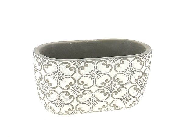 22DL1023--GRY JARDINIERE CIMENT GRISE