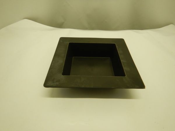 17HY1000-PN PLATEAU CARRE REBORD NOIR