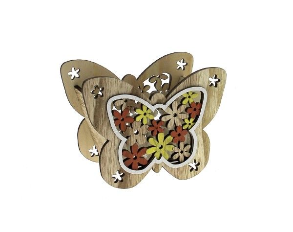 20LK1009-O CP PAPILLON BOIS ORANGE