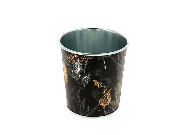 24HC2015-N CACHE-POT OISEAU NOIR
