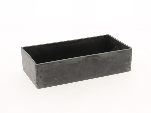 18HY1005-PN PLATEAU 20 RECT.NOIR