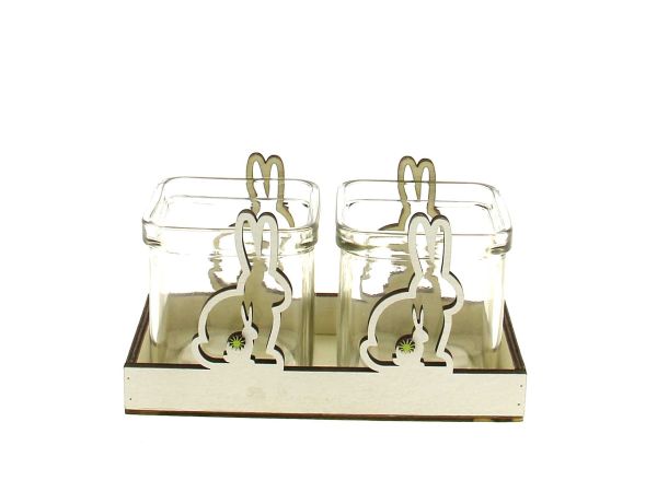 25LHA1028-A3 VERRERIE LAPINS