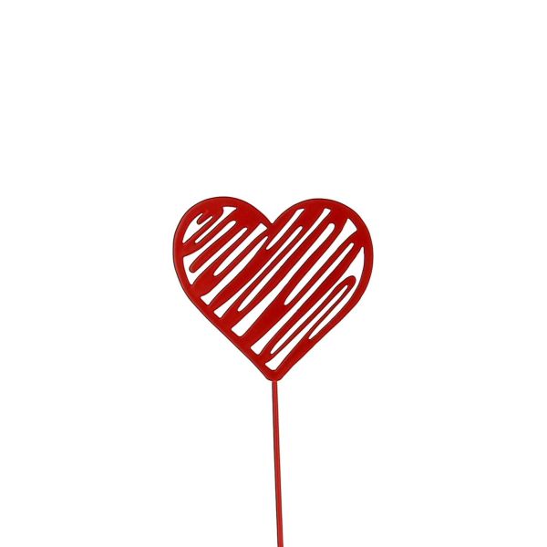 25LX1047- PIC COEUR ROUGE