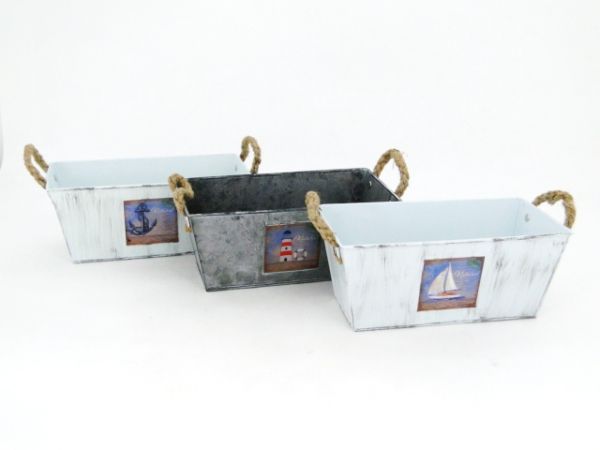 16NG1220 JARDINIERE ZINC ASS