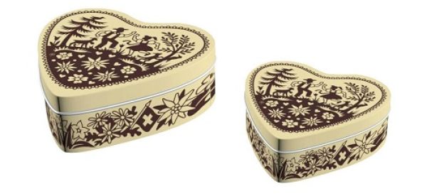 20HC1075- BOITE COEUR danceur alpage