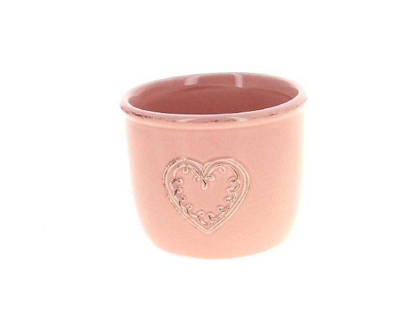 26DXC1009-PK  C.POT COEUR ROSE