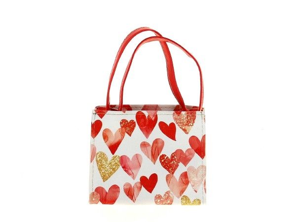26HC1028 SAC COEUR SIMILI-CUIR