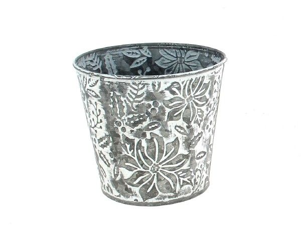 26HC2430 C.P FLEUR METAL nat. blanchi