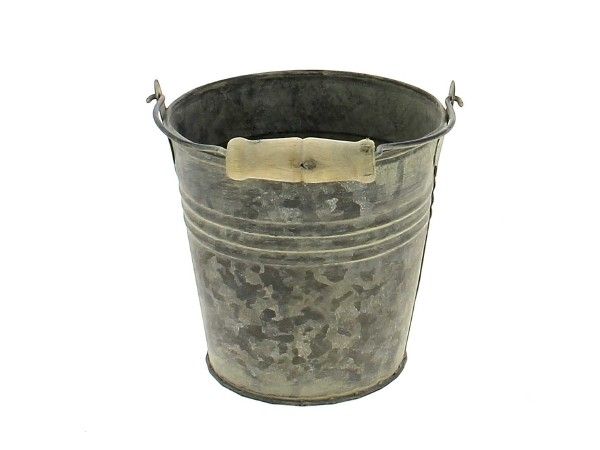 26ZH2023 C.POT SCEAU ZINC BLANCHI