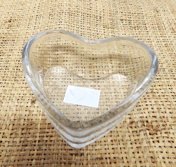 G4403/6 COEUR SIMPLE VERRE